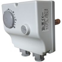 Doppeltauchthermostat 0-90°C, 100°C