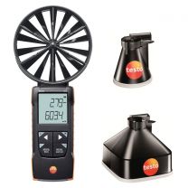testo 417 Set 1, Flügelrad-Anemometer mit Messtrichtern, 0563 1417 318110