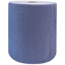 Putzpapier auf Rolle, 3-lagig, blau 1000 Blatt