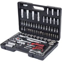 KS SUPERLOCK Steckschlüssel-Satz 1/4" und 1/2", 94-teilig, 911.0694