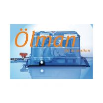 Ölman, hp-Klein-Druckspeicheraggregat komplett mit Wanne und Leckölmelder