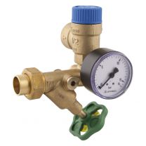 Boiliersicherheitsgruppe mit Manometer