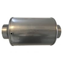 Abgasschalldämpfer für 130 mm Abgasrohr