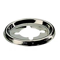 Rosette für Temperaturregler, verchromt 42 mm Ø