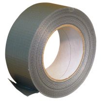 Gewebeband silber, 48 mm PE-beschichtet, Rolle 50 m