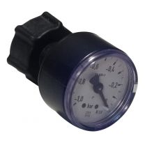 Vakuummeter zu Vakuum-Ölansaugpumpe Saugfix