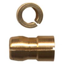 Adapter für Zündelektroden von 4 mm auf 6,3 mm Ø