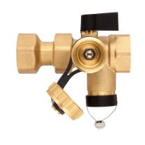 Kappenventil G 3/4" mit KFE Hahn