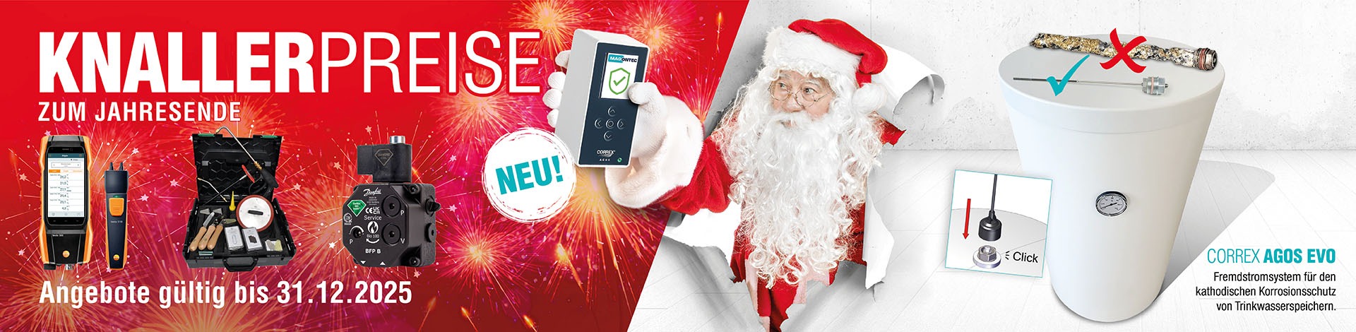 Knallerpreise zum Jahresende